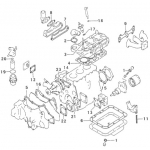 Mitsubishi K3D Kit de reparación de motor for Excavator and Trac