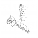 Engine Rebuilt Kit for DAEWOO DOOSAN SOLAR 55-V 55V PLUS SL55-VP