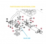 Yanmar 4TNV98C 4TNV98CT Engine Valve EGR